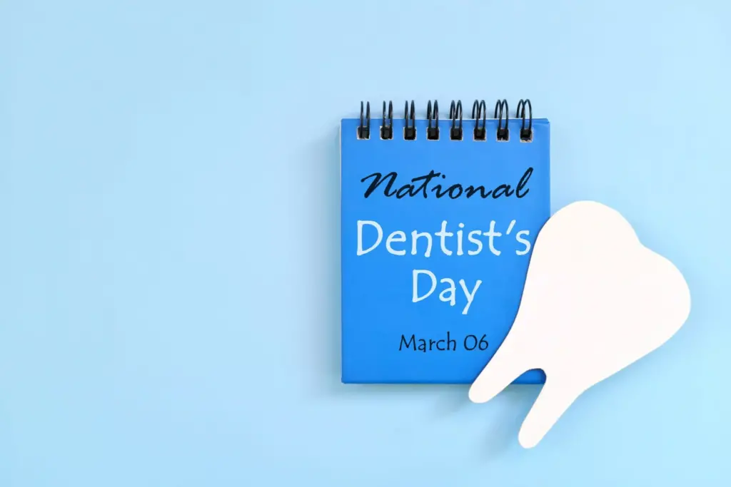 National Dentist's day notebook