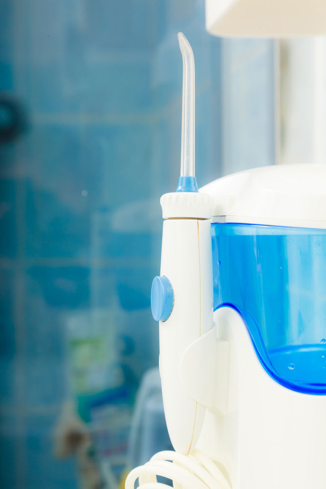 a water flosser