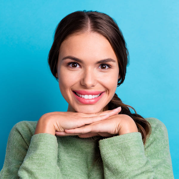 woman with beautiful smile